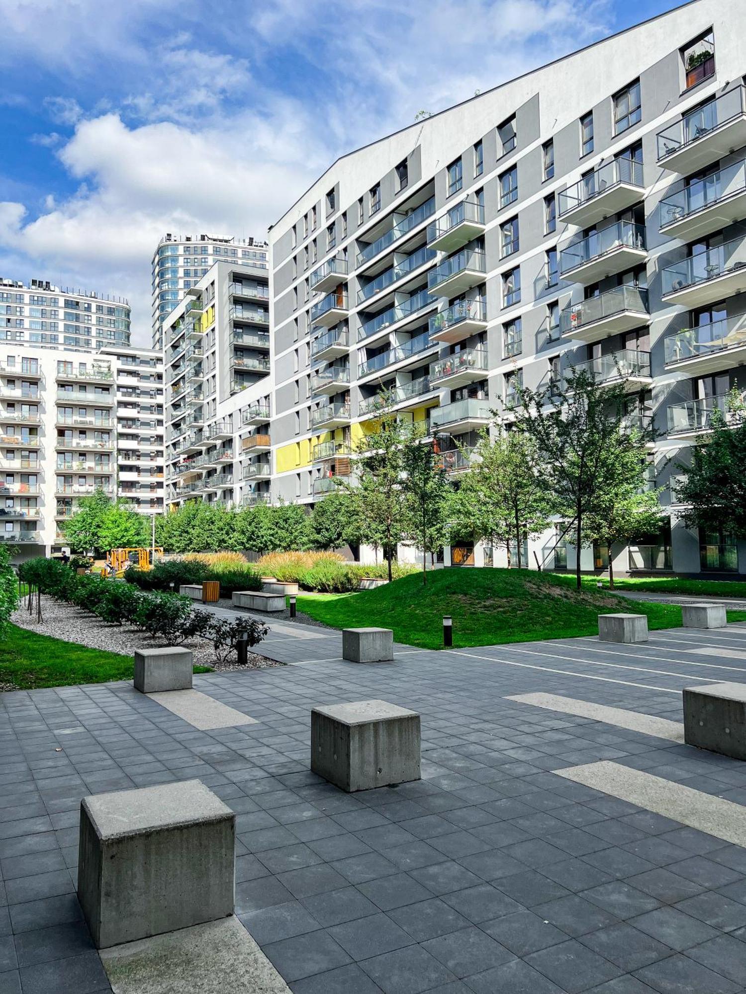 Nowoczesny Apartament - Blisko Centrum ワルシャワ エクステリア 写真